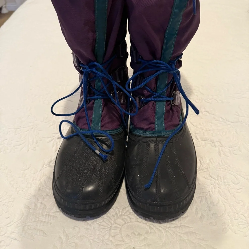 Sorel Vintage Freestyle Retro Kaufman Tall Winter Boots size 10